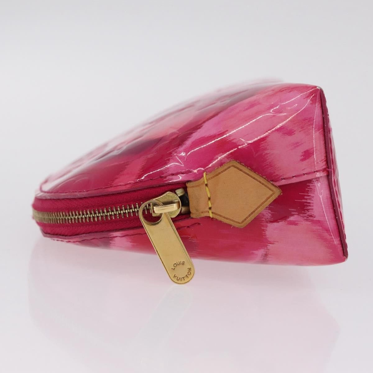 Louis Vuitton Cosmetic Case Limited Edition Monogram Vernis Ikat