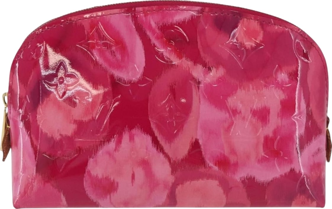Louis Vuitton Cosmetic Case Limited Edition Monogram Vernis Ikat