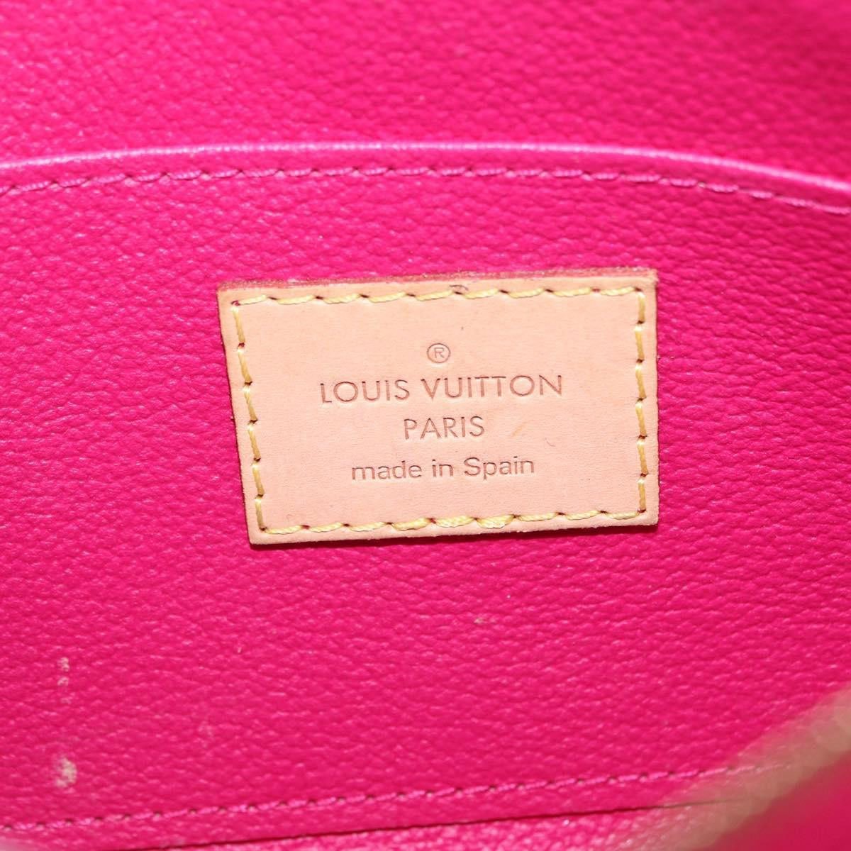 Louis Vuitton Cosmetic Case Limited Edition Monogram Vernis Ikat