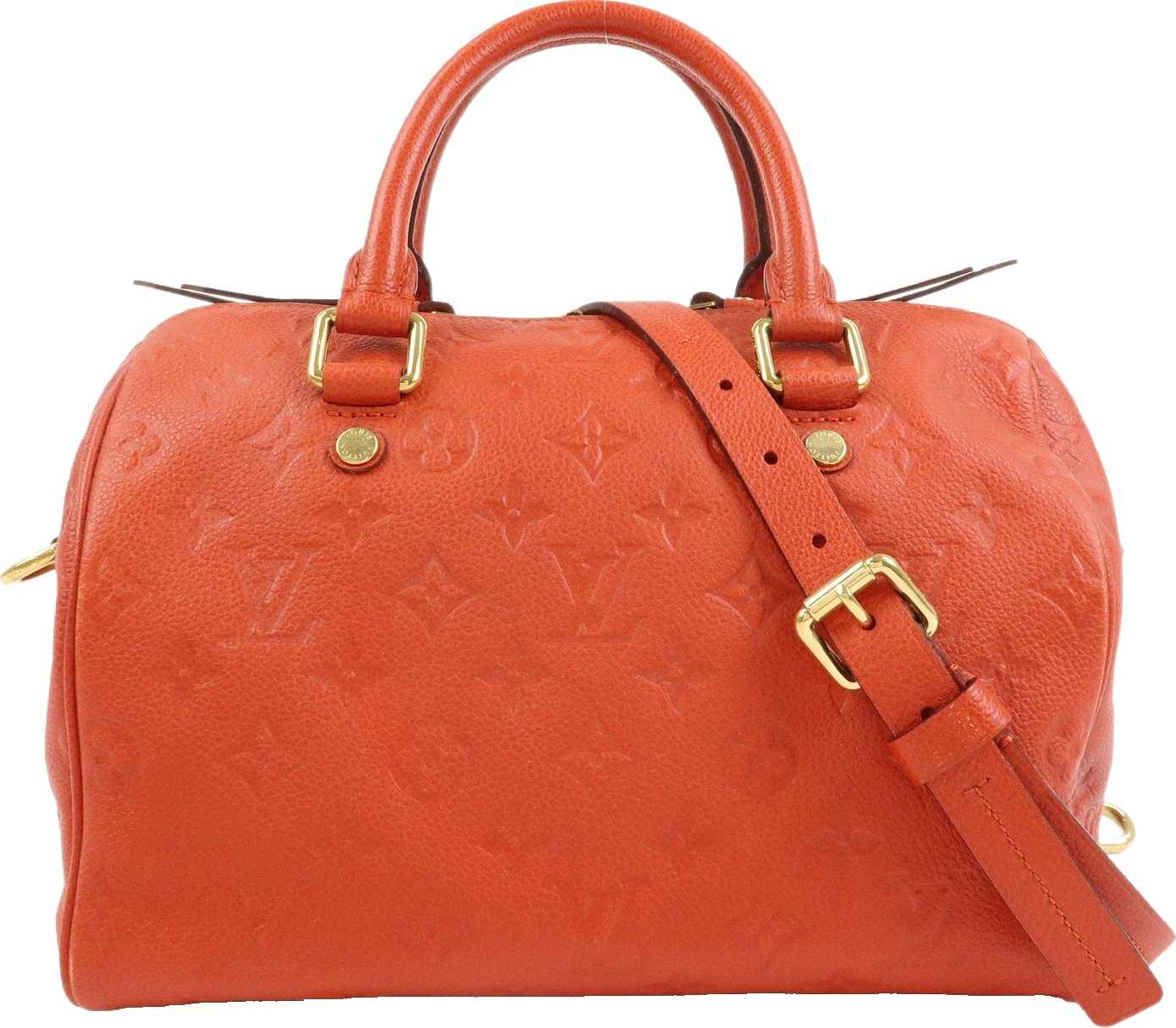 Louis Vuitton Speedy Bandouliere Monogram Empreinte Leather 25