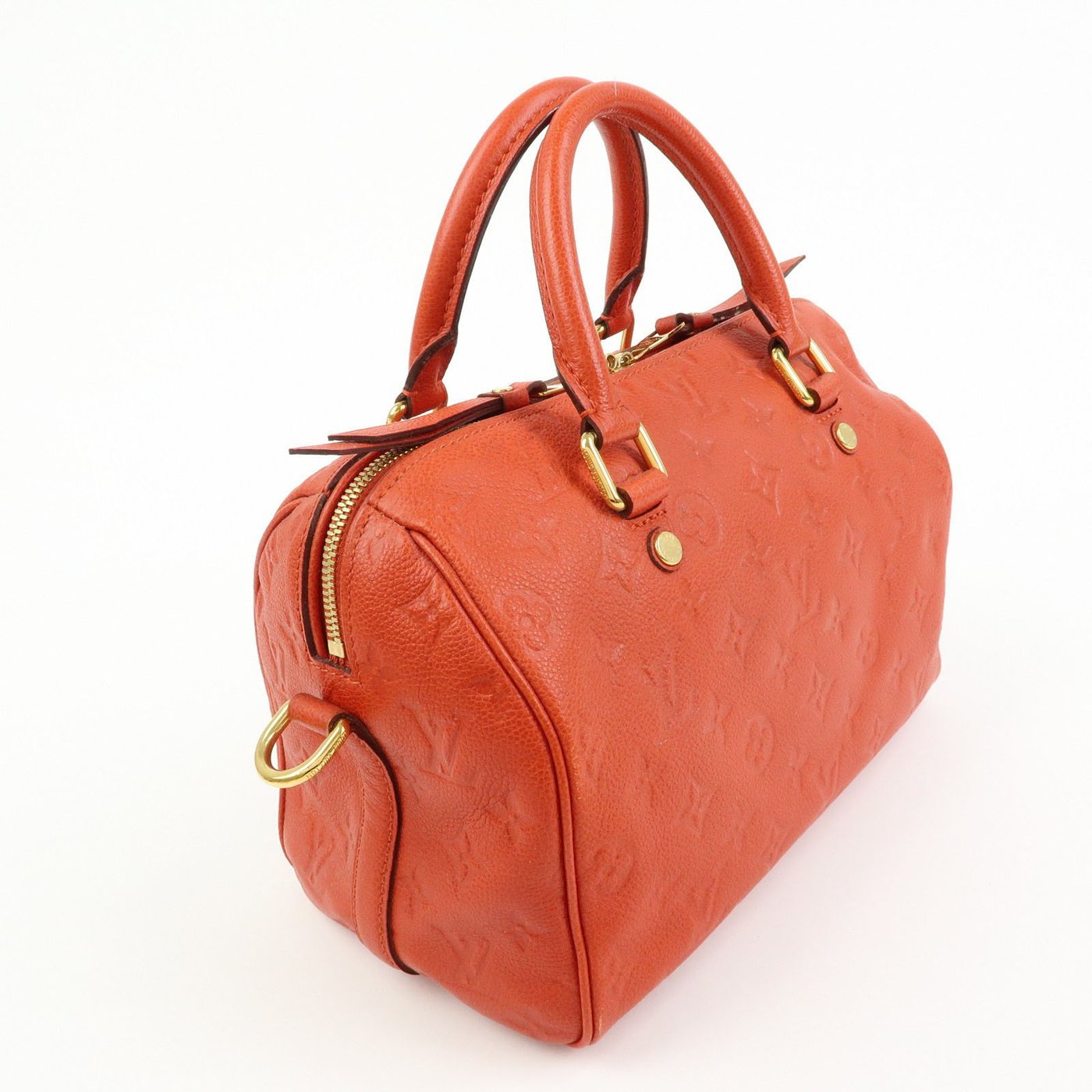 Louis Vuitton Speedy Bandouliere Monogram Empreinte Leather 25