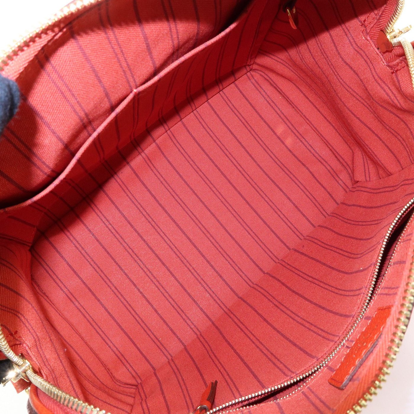 Louis Vuitton Speedy Bandouliere Monogram Empreinte Leather 25