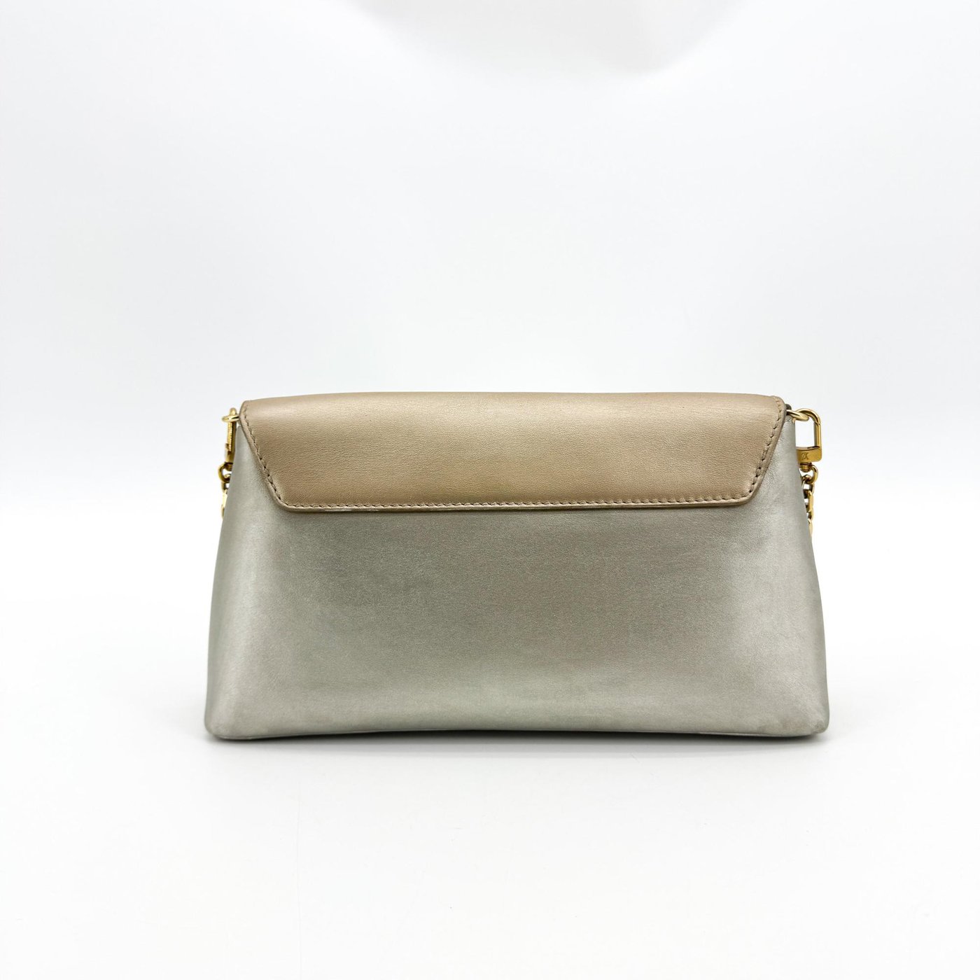 Louis Vuitton Love Note Chain Clutch Leather
