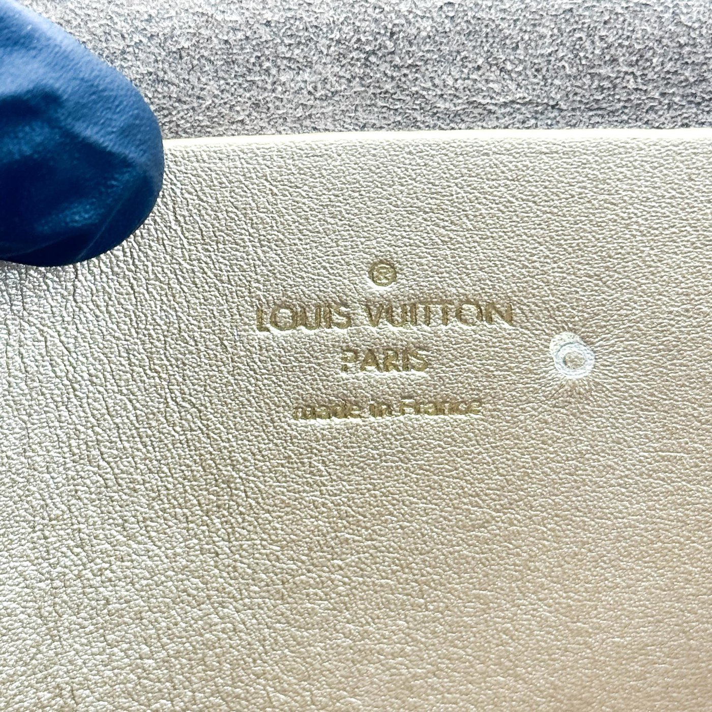 Louis Vuitton Love Note Chain Clutch Leather