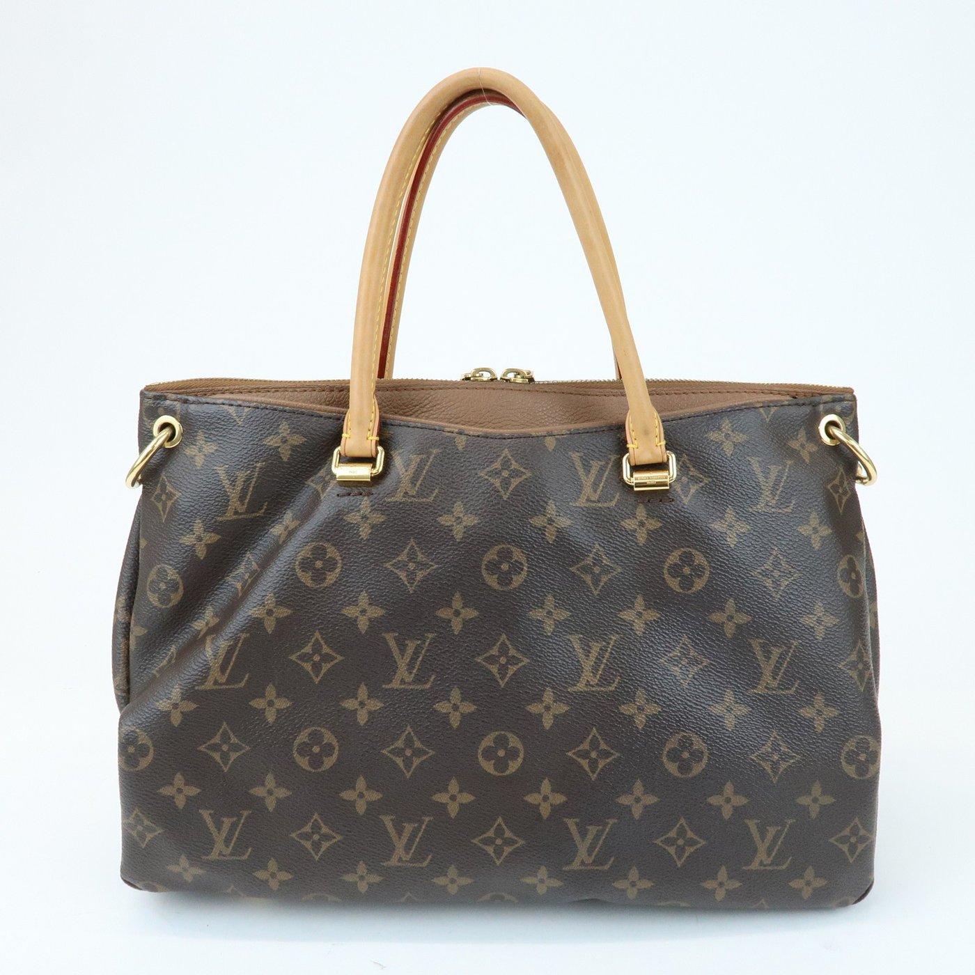 Louis Vuitton Pallas Monogram Canvas with Leather MM