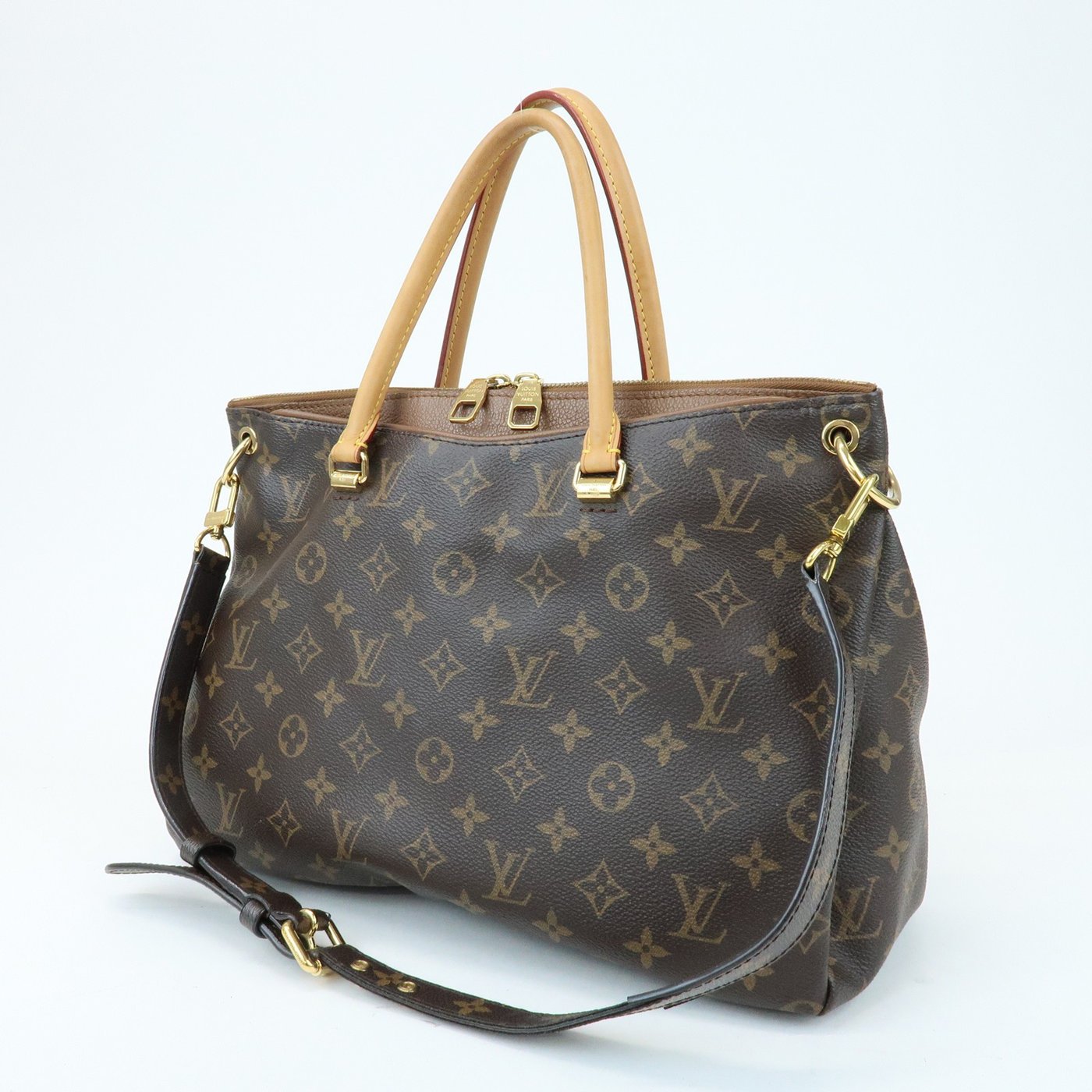 Louis Vuitton Pallas Monogram Canvas with Leather MM