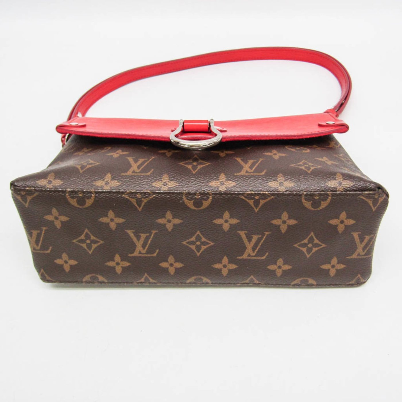 Louis Vuitton Saint Michel Monogram Canvas and Epi Leather