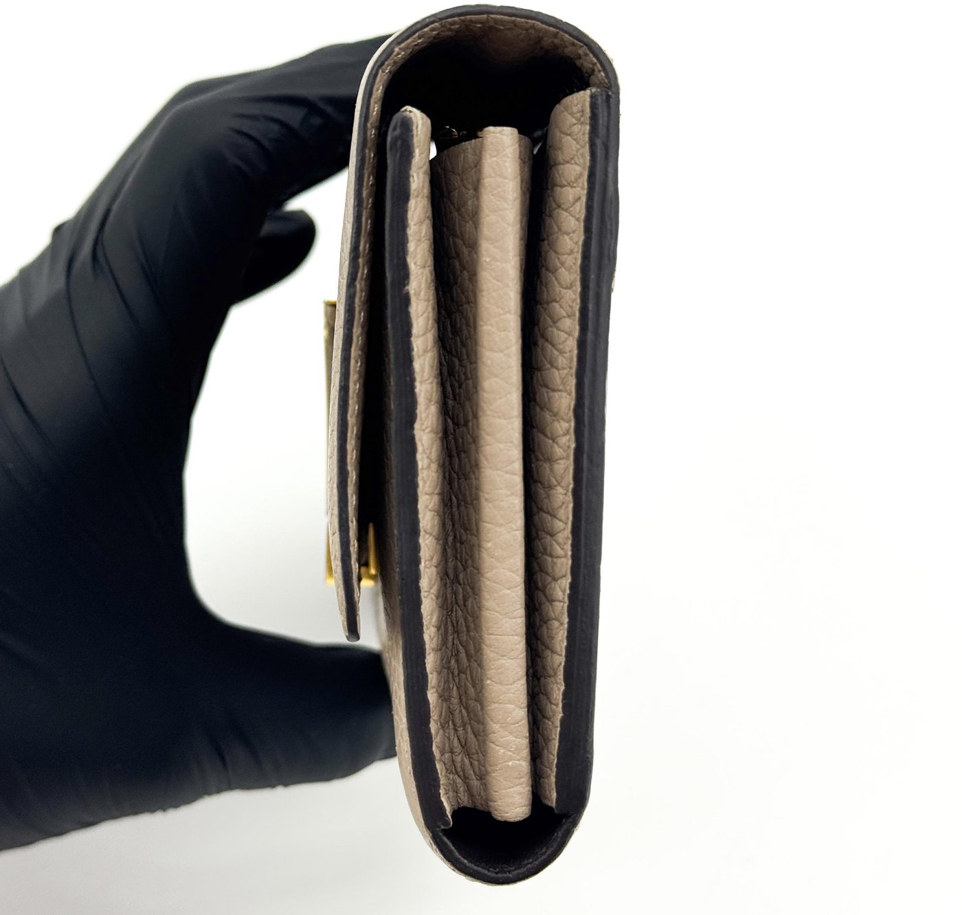 Louis Vuitton Louise Clutch Leather Long