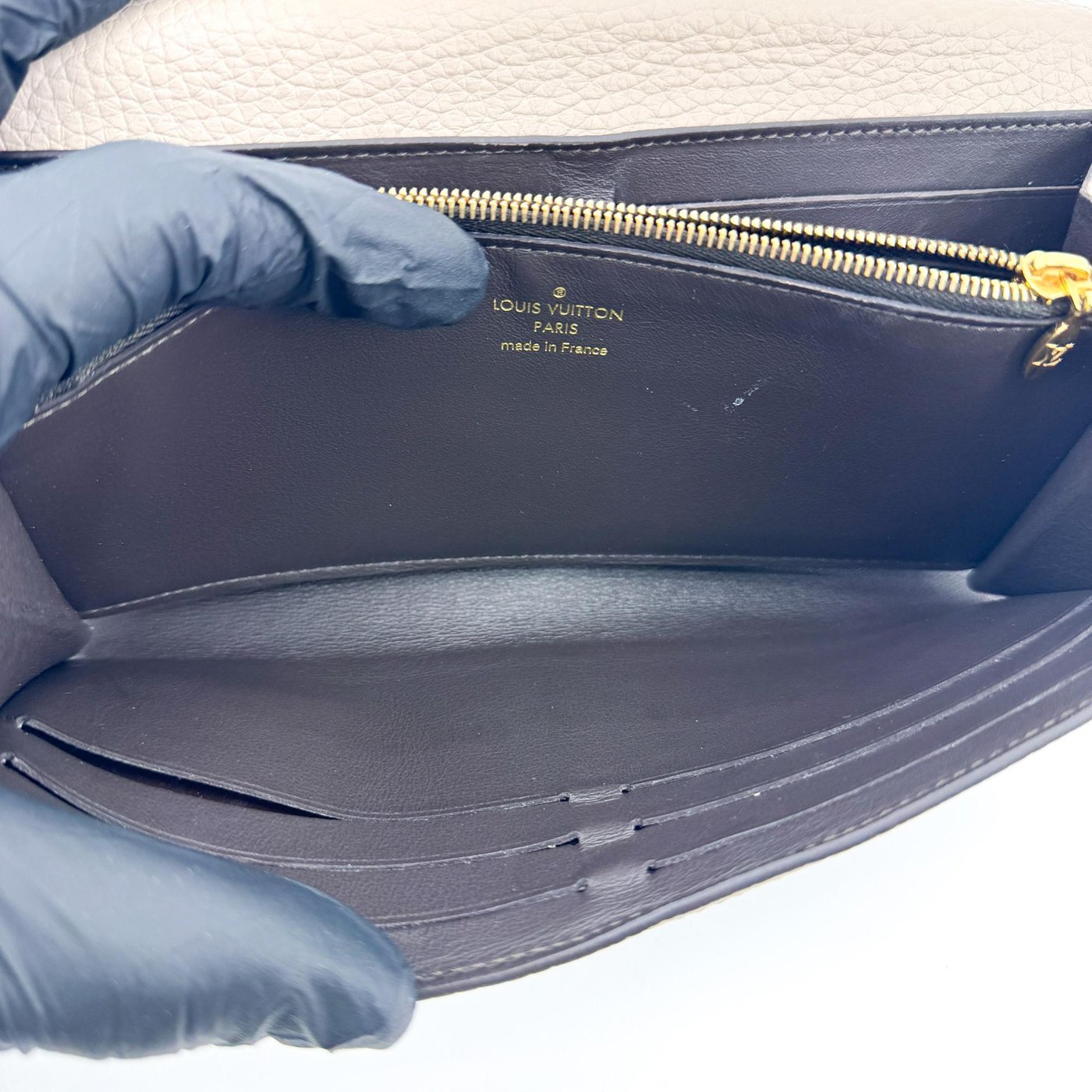 Louis Vuitton Louise Clutch Leather Long