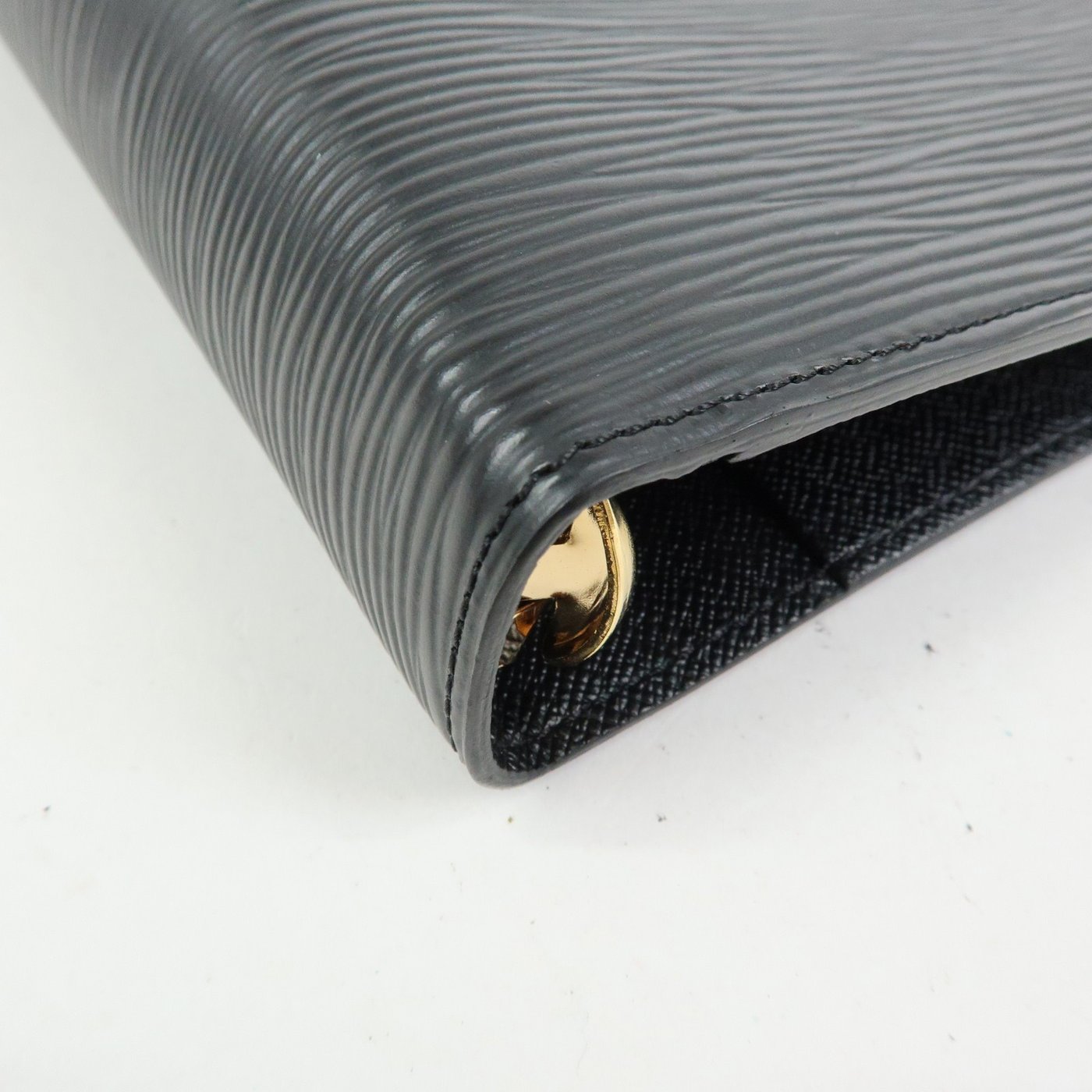 Louis Vuitton Ring Agenda Cover Epi Leather MM