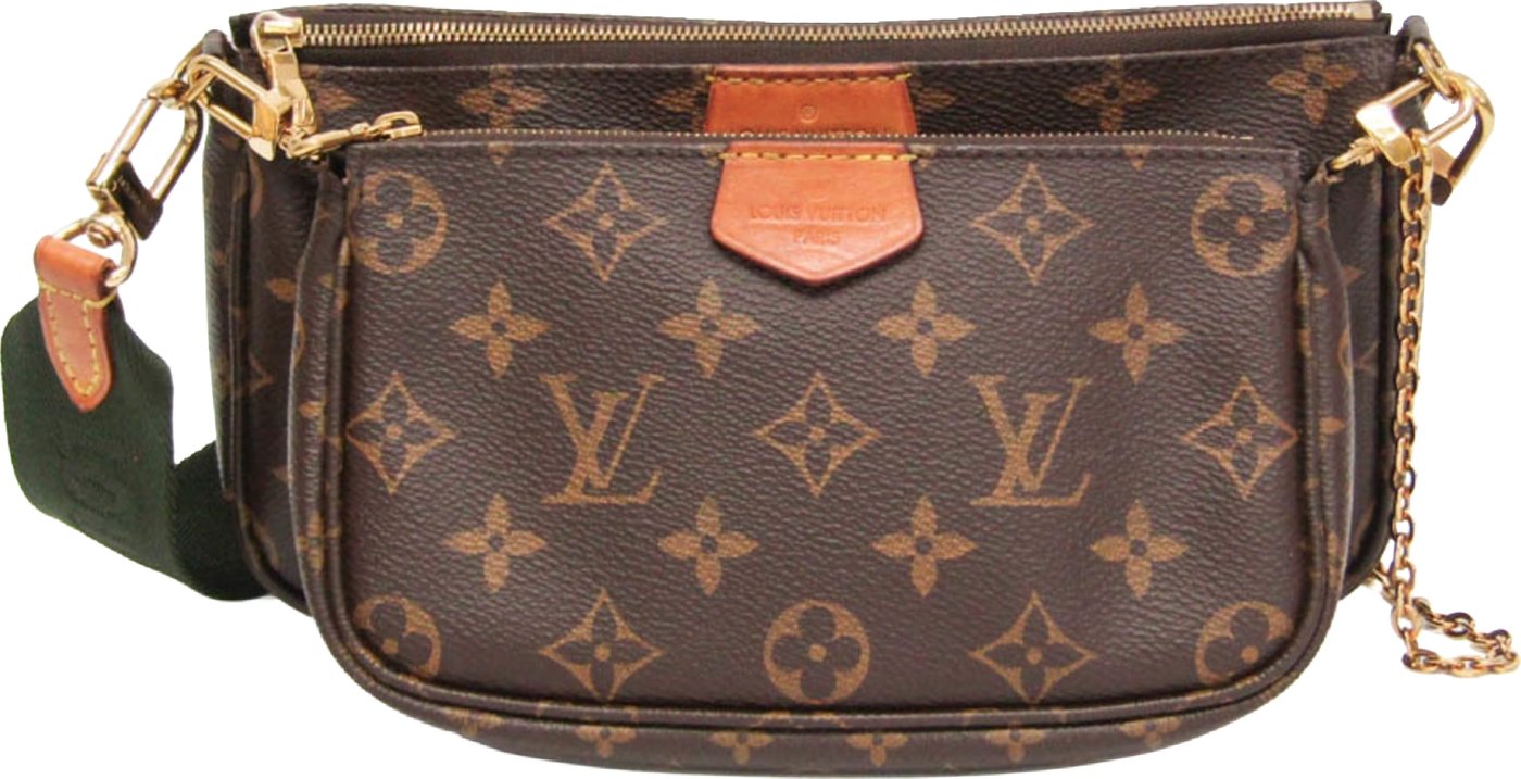 Louis Vuitton Multi Pochette Accessoires Pouch Monogram Canvas Small