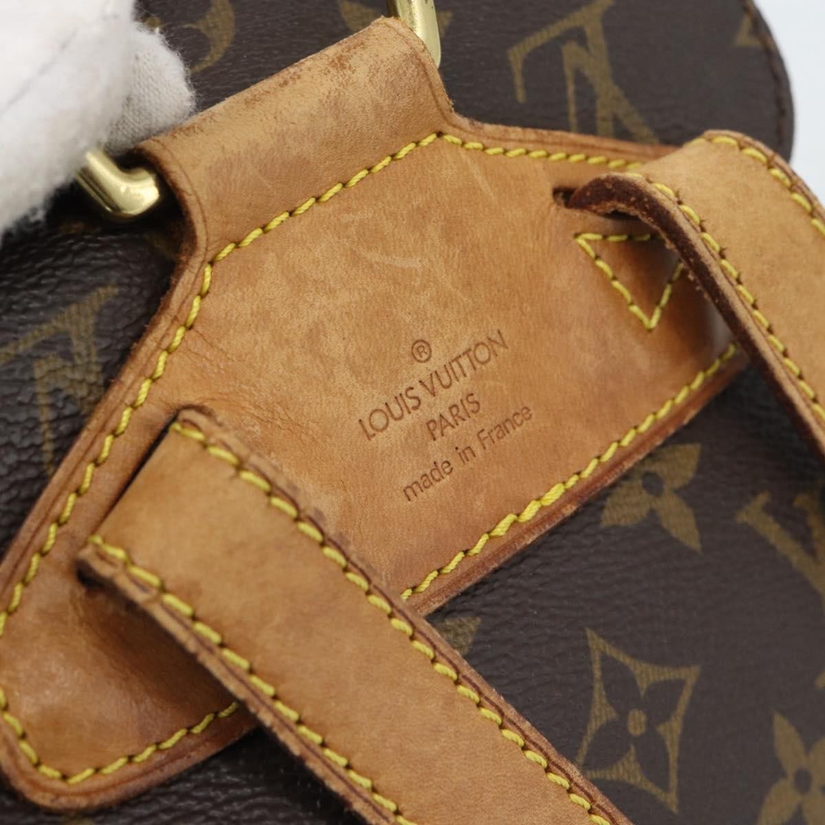 Louis Vuitton Vintage Montsouris Monogram Canvas MM
