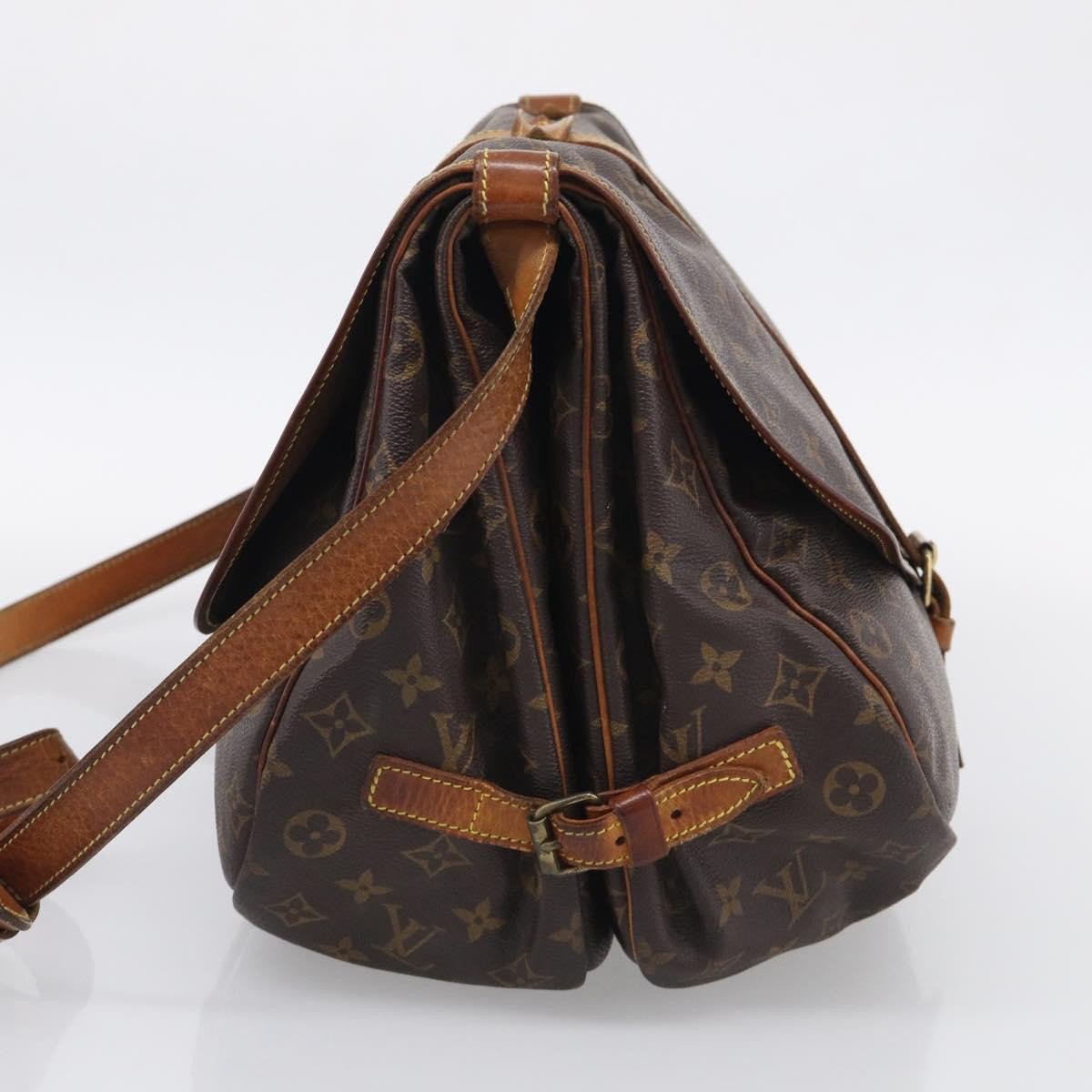 Louis Vuitton Saumur Monogram Canvas 35