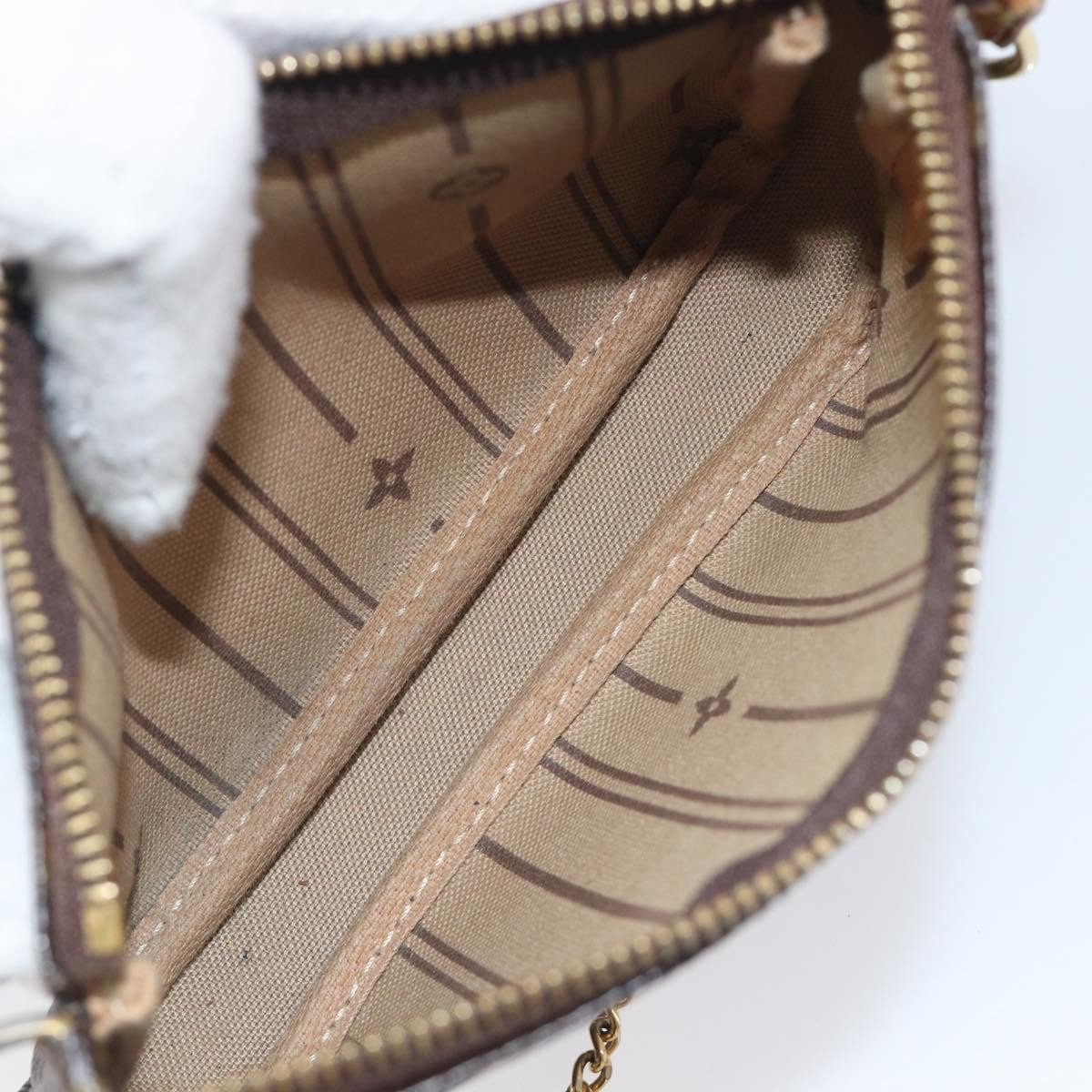 Louis Vuitton Pochette Accessoires Limited Edition Monogram Canvas Mini