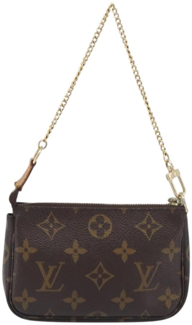 Louis Vuitton Pochette Accessoires Limited Edition Monogram Canvas Mini