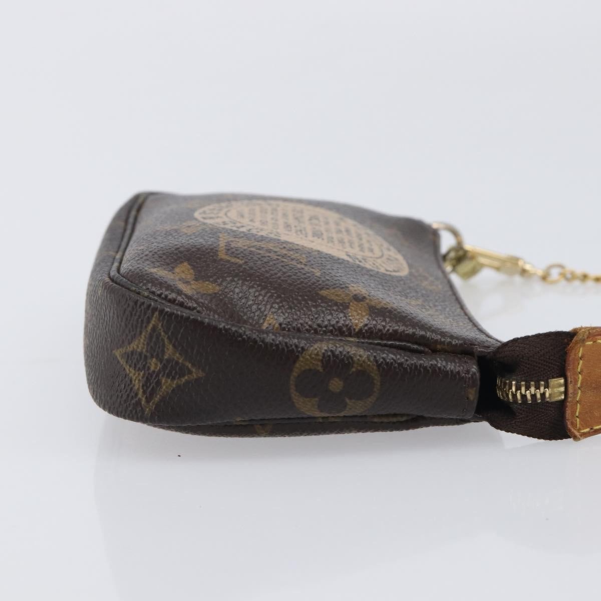 Louis Vuitton Pochette Accessoires Limited Edition Monogram Canvas Mini
