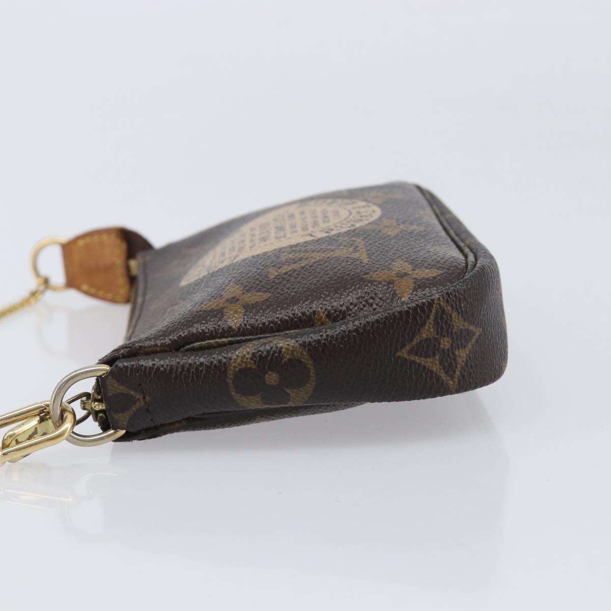 Louis Vuitton Pochette Accessoires Limited Edition Monogram Canvas Mini