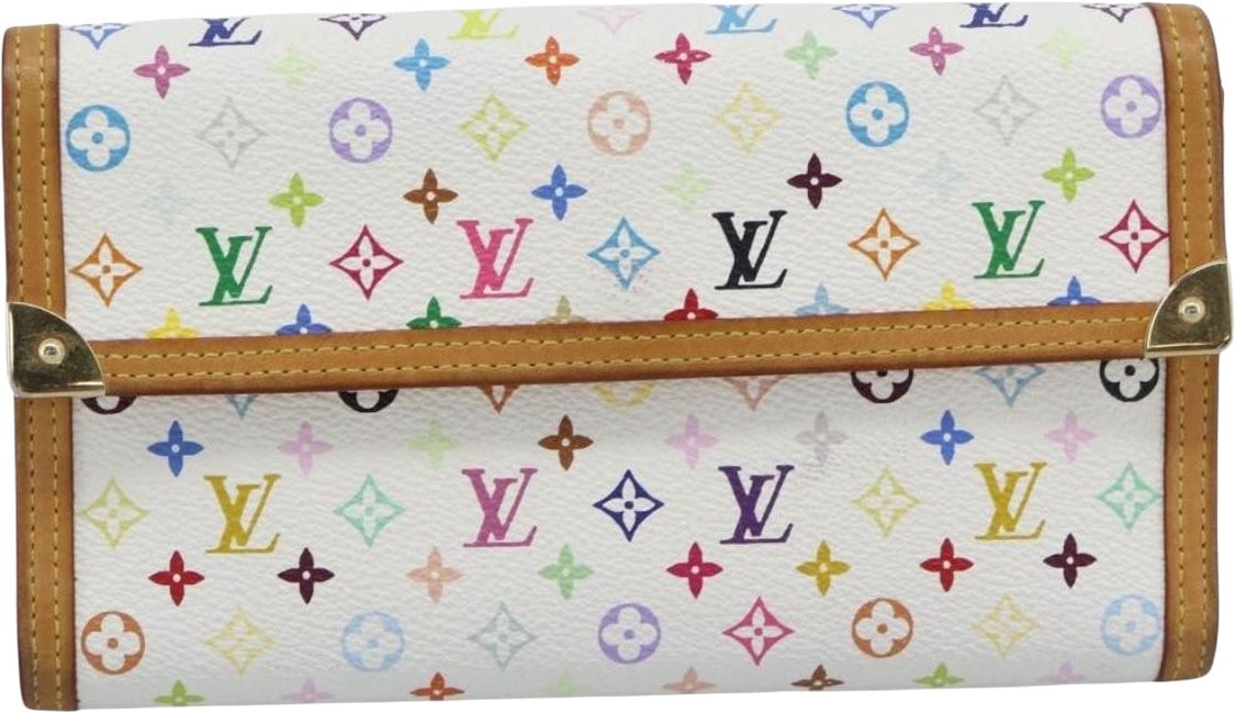 Louis Vuitton Porte Tresor International Monogram Multicolor