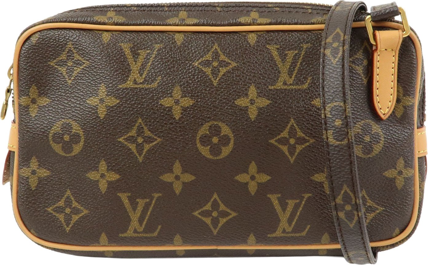 Louis Vuitton Pochette Marly Bandouliere Monogram Canvas Medium