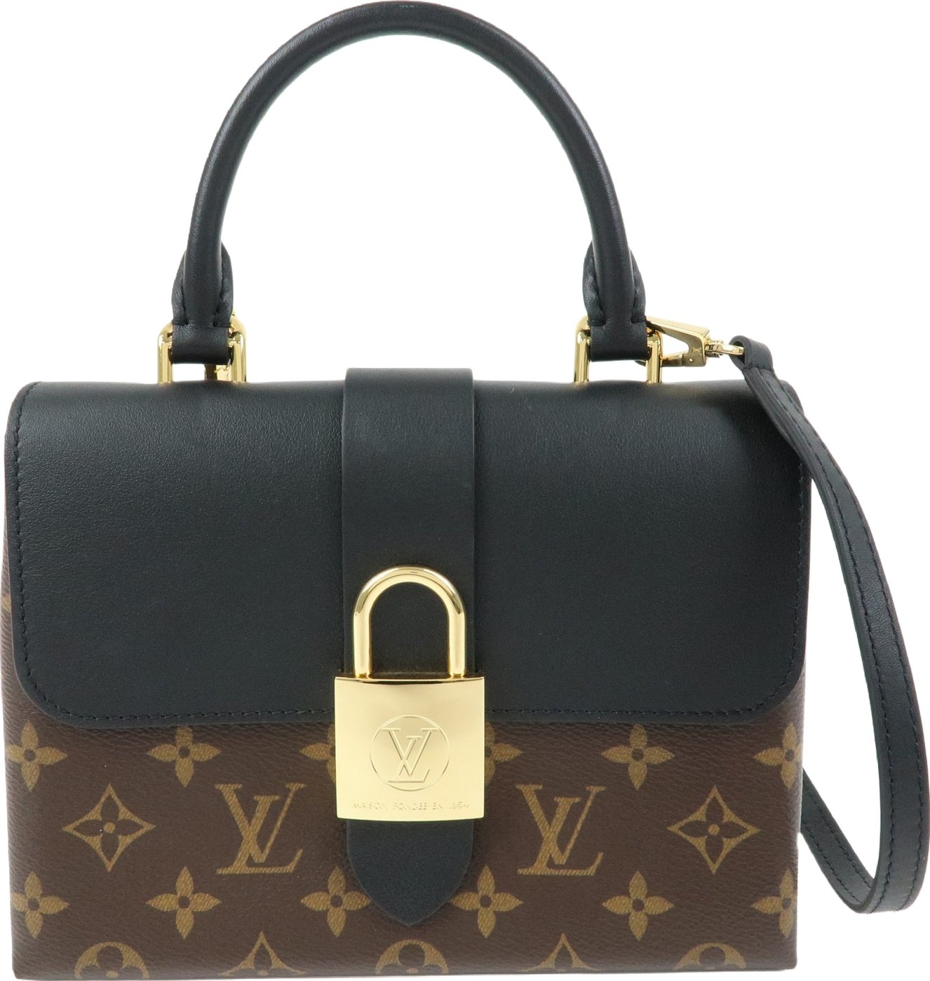 Louis Vuitton Locky Monogram Canvas with Leather BB