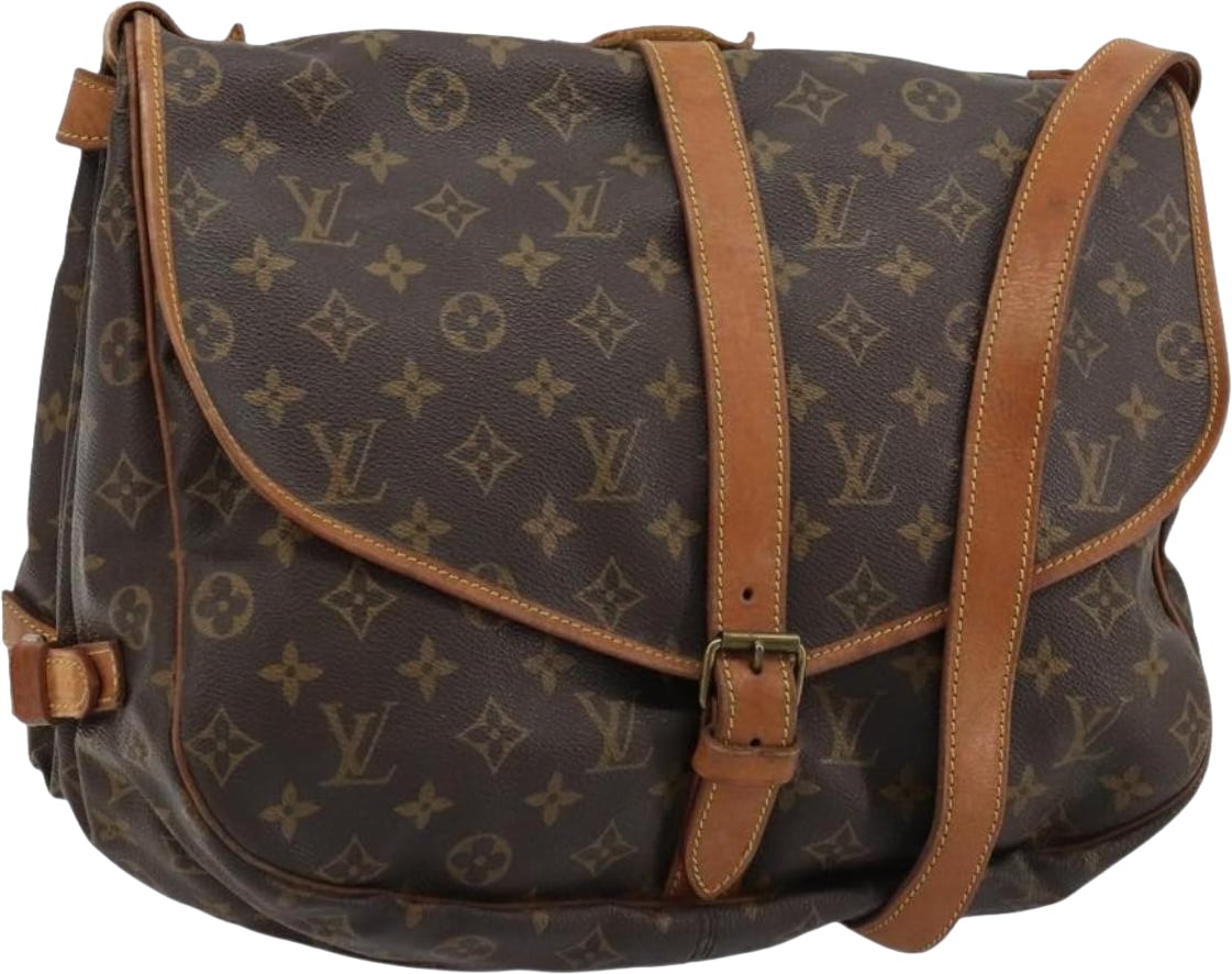 Louis Vuitton Saumur Monogram Canvas 35
