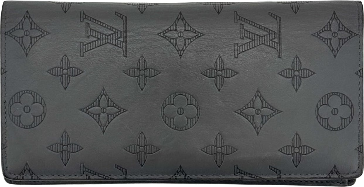 Louis Vuitton Brazza Monogram Shadow Leather
