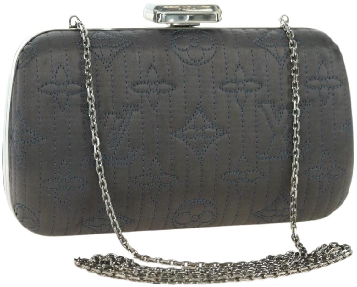 Louis Vuitton Motard Minaudiere Monogram Satin