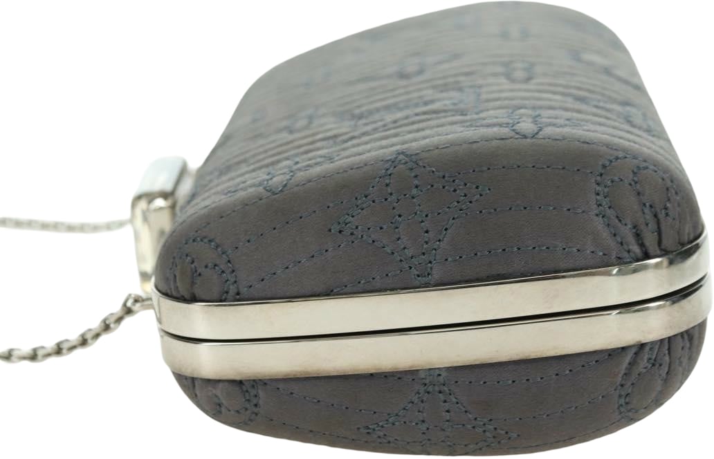 Louis Vuitton Motard Minaudiere Monogram Satin
