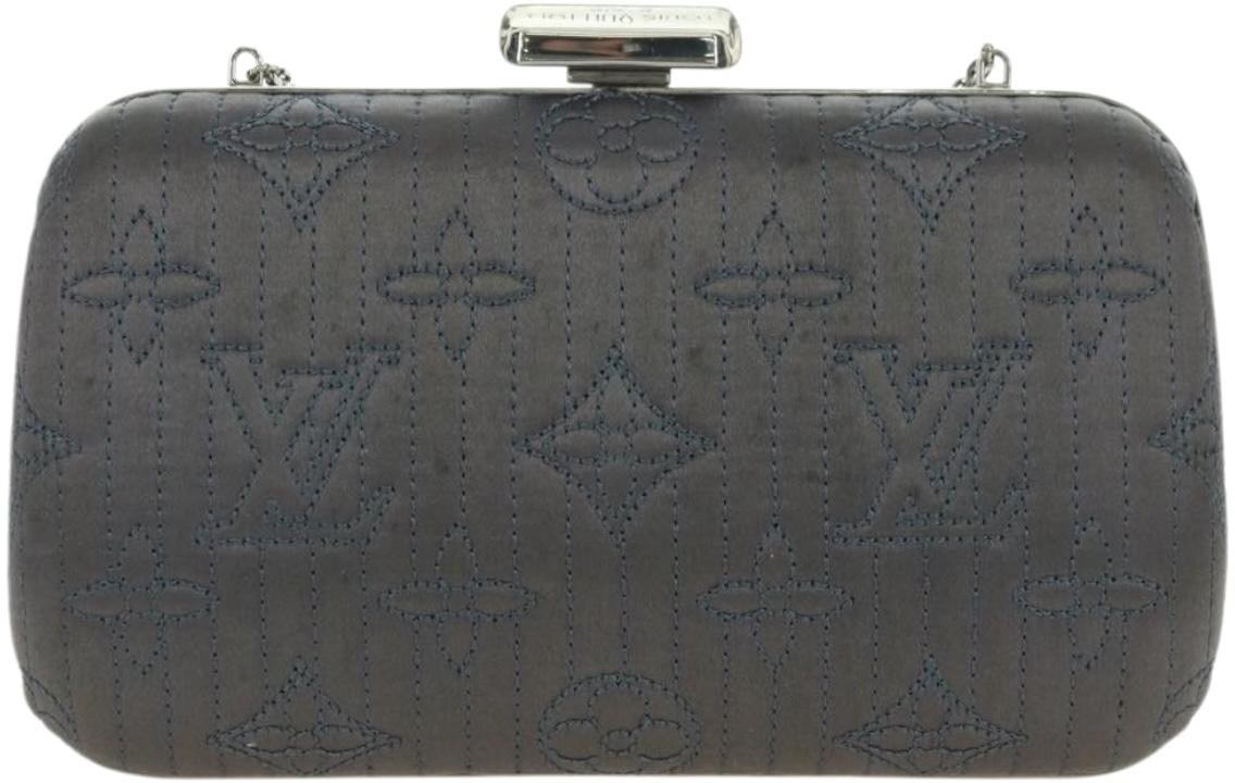 Louis Vuitton Motard Minaudiere Monogram Satin