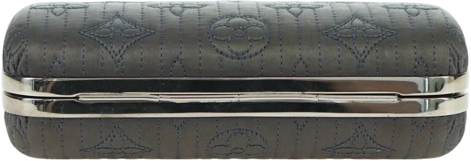 Louis Vuitton Motard Minaudiere Monogram Satin