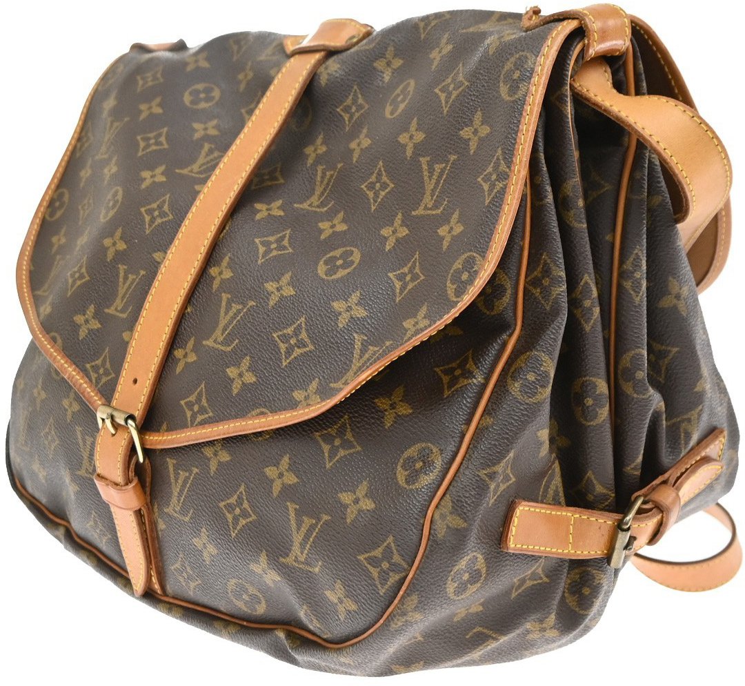Louis Vuitton Saumur Monogram Canvas 35