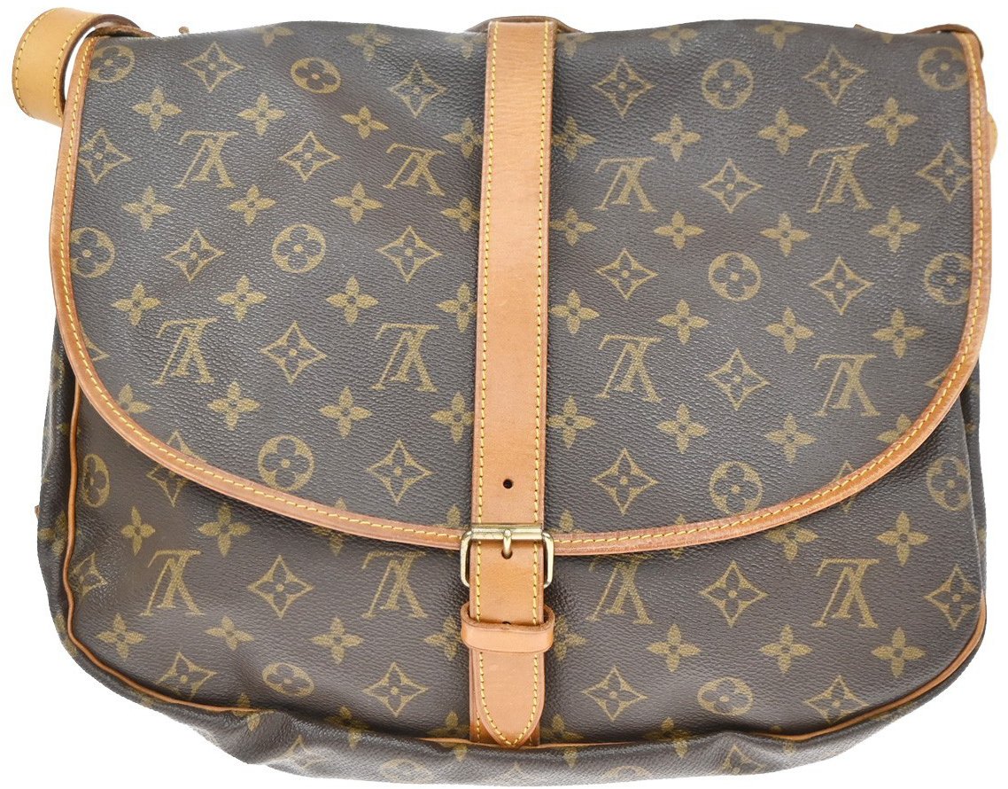 Louis Vuitton Saumur Monogram Canvas 35