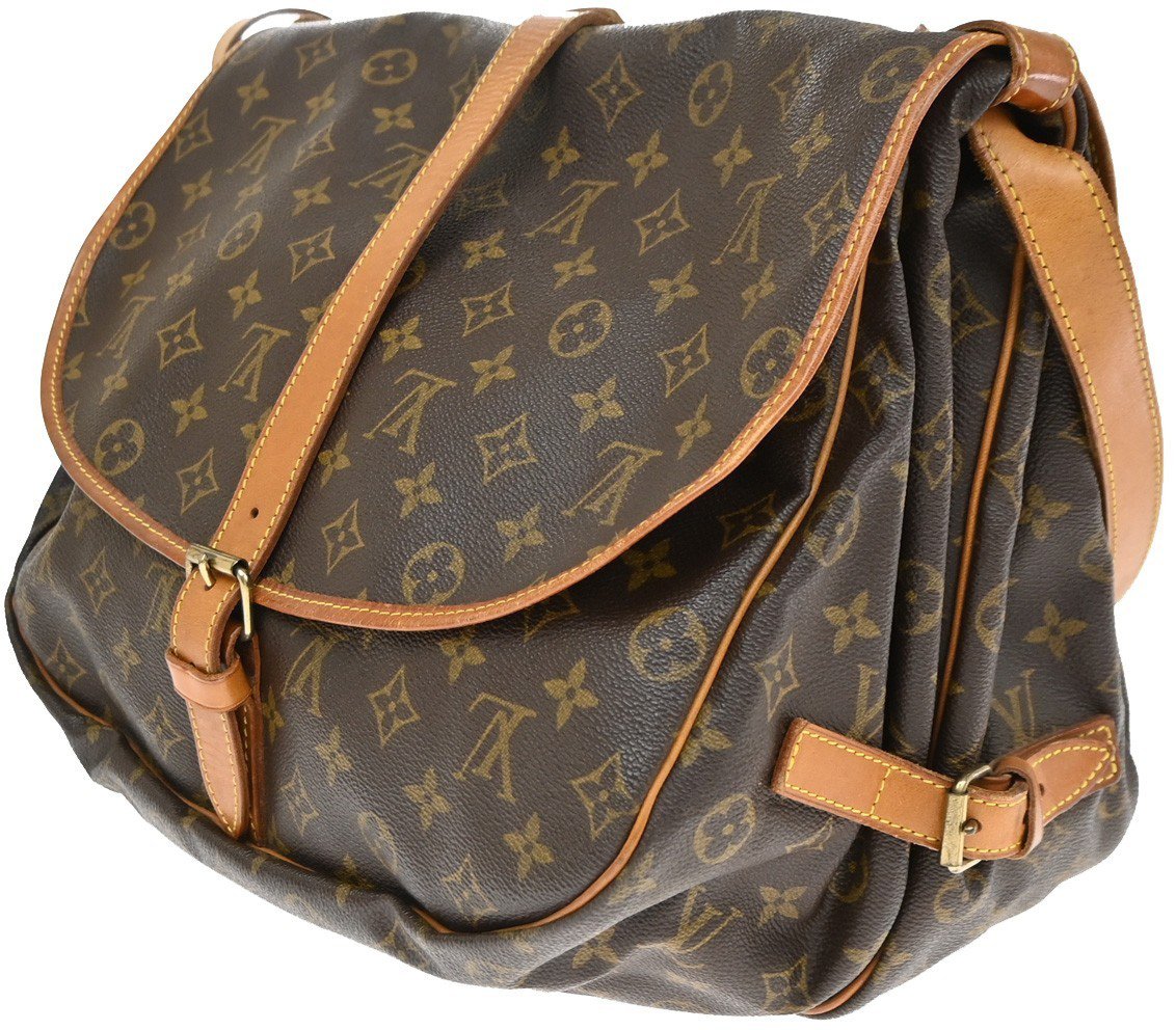 Louis Vuitton Saumur Monogram Canvas 35