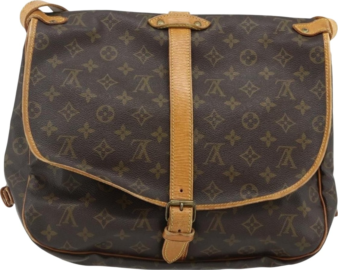 Louis Vuitton Saumur Monogram Canvas 35