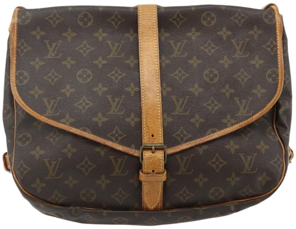 Louis Vuitton Saumur Monogram Canvas 35