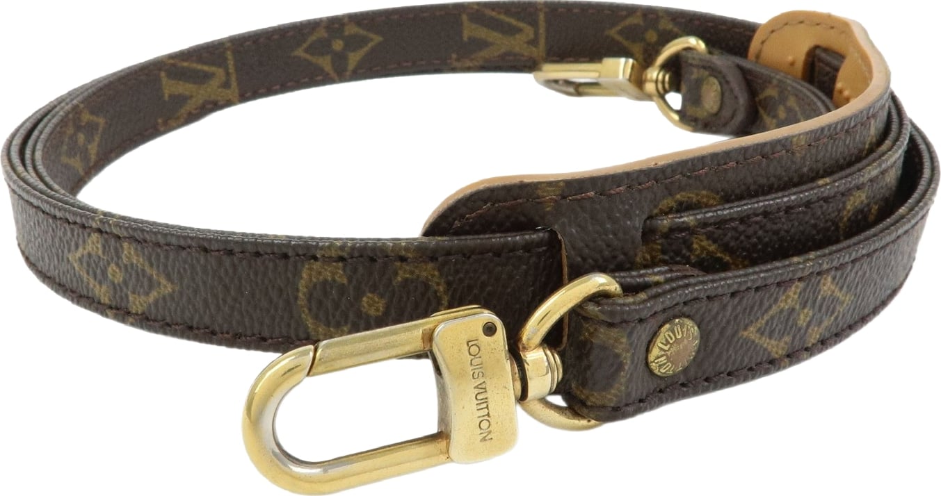 Louis Vuitton Shoulder Strap Monogram Canvas 16mm