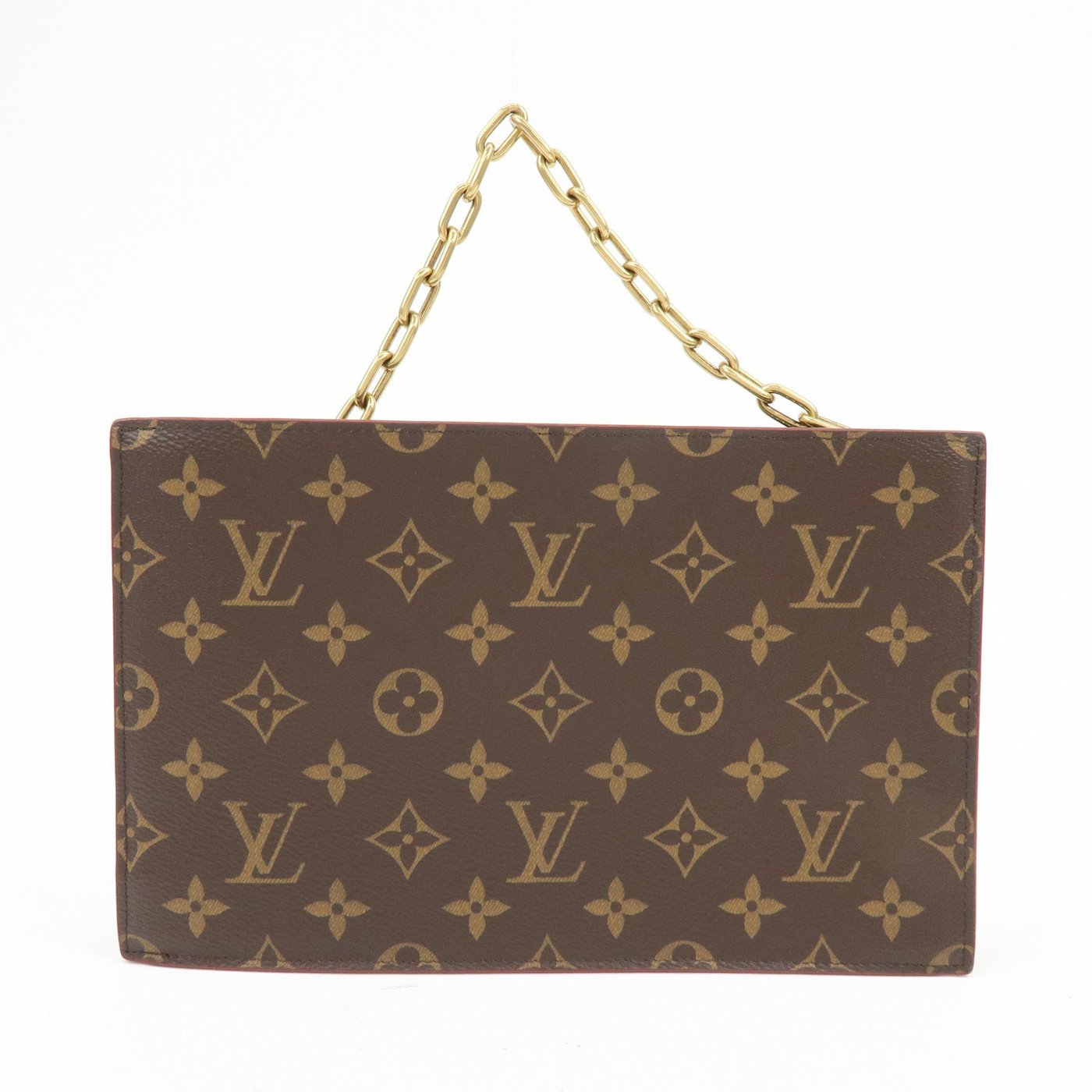 Louis Vuitton Legacy Chain Clutch Monogram Canvas