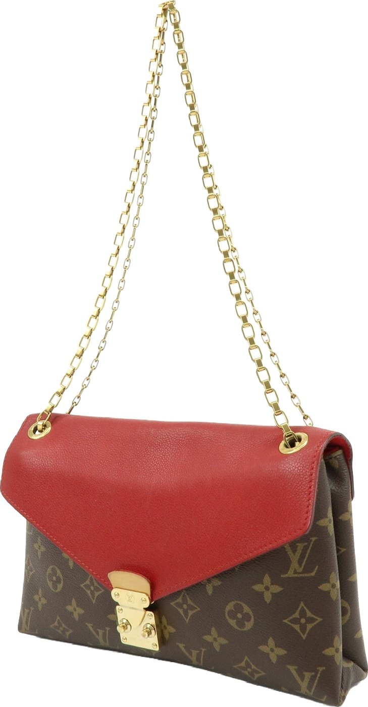 Louis Vuitton Pallas Chain Monogram Canvas and Calfskin