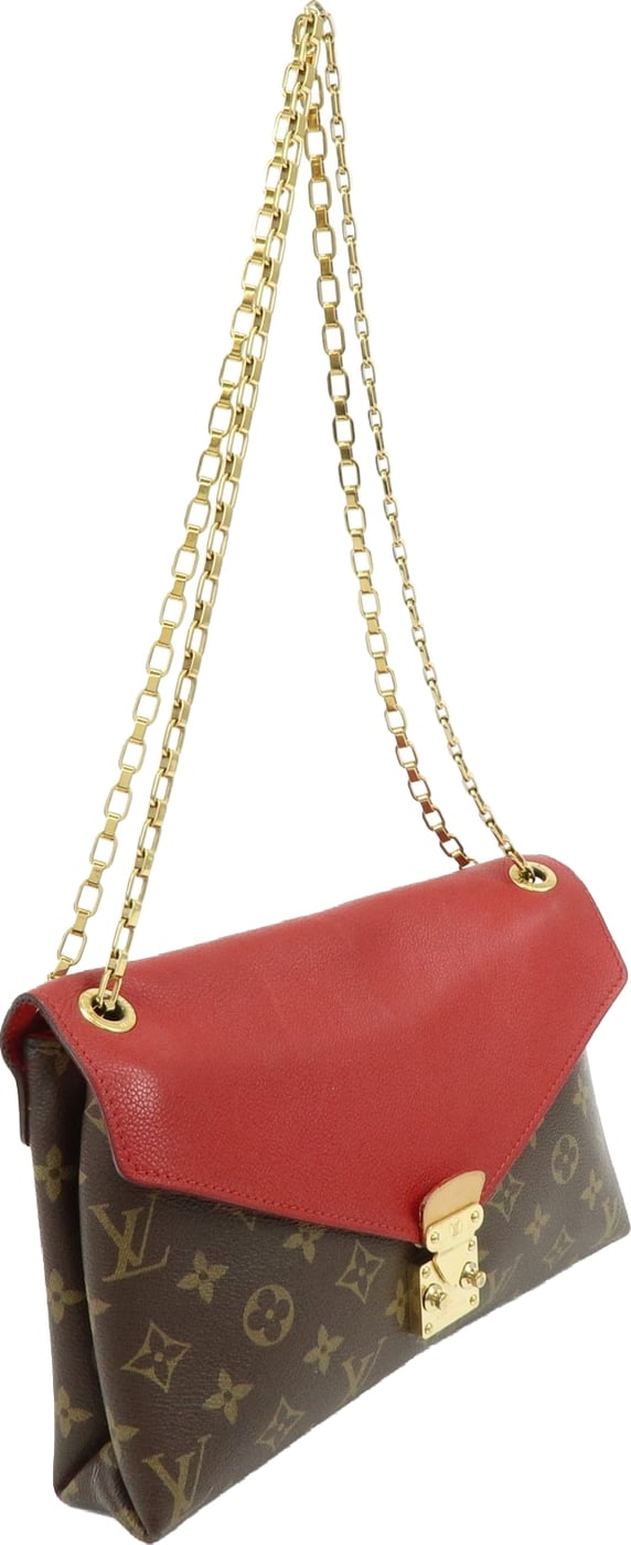 Louis Vuitton Pallas Chain Monogram Canvas and Calfskin