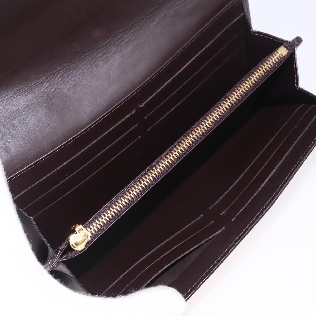 Louis Vuitton Sarah Wallet NM Monogram Vernis