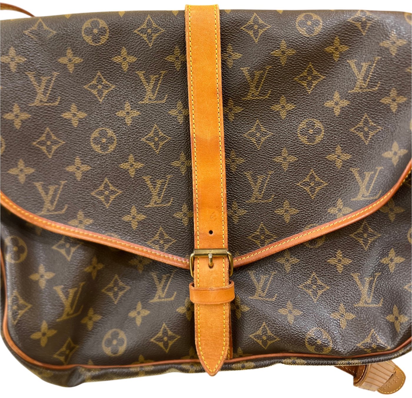 Louis Vuitton Flore Saumur Perforated Monogram Canvas