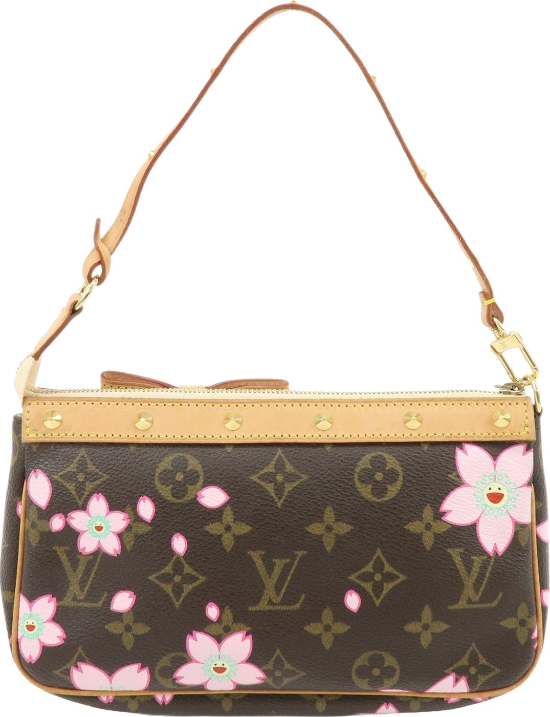 Louis Vuitton Pochette Accessoires Limited Edition Cherry Blossom Monogram MM