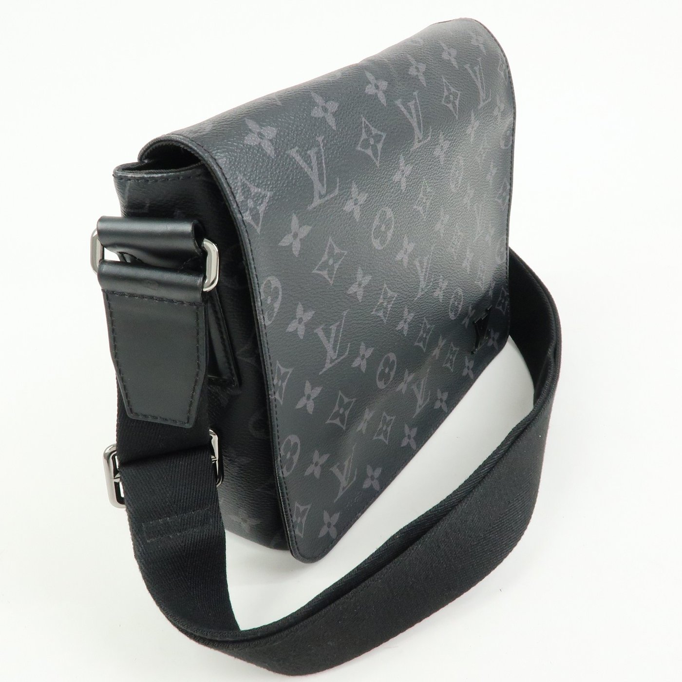 Louis Vuitton District Messenger Monogram Eclipse Canvas PM