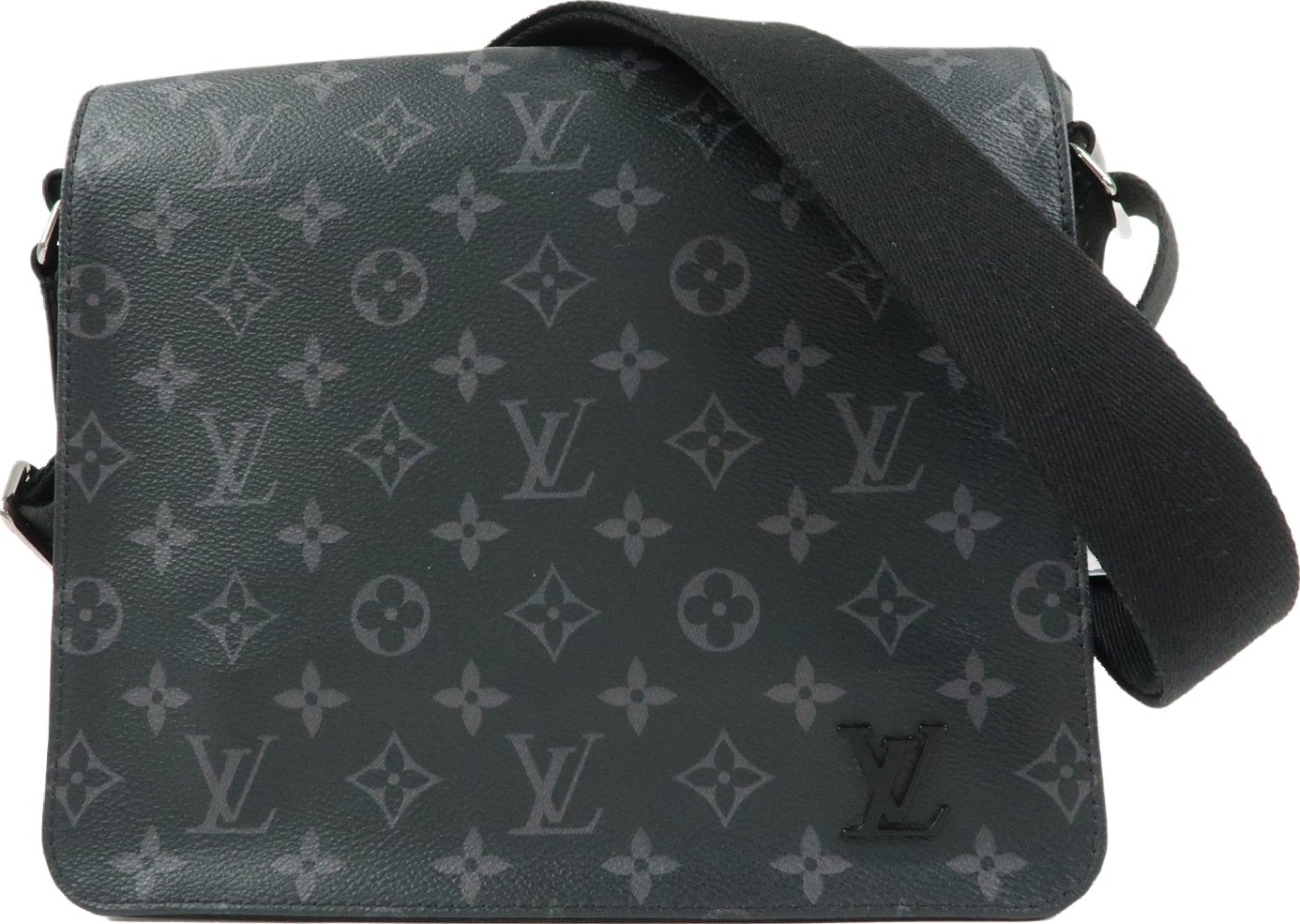 Louis Vuitton District Messenger Monogram Eclipse Canvas PM