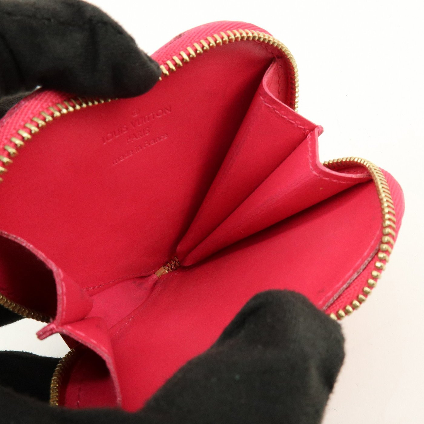 Louis Vuitton Heart Coin Purse Monogram Vernis