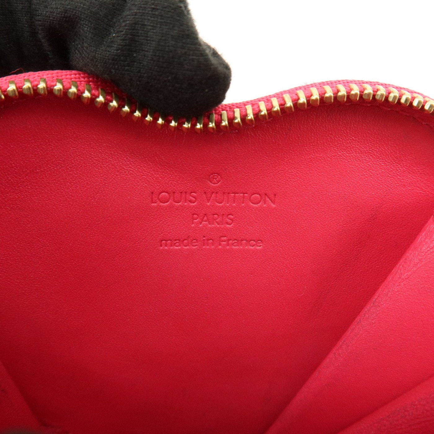 Louis Vuitton Heart Coin Purse Monogram Vernis