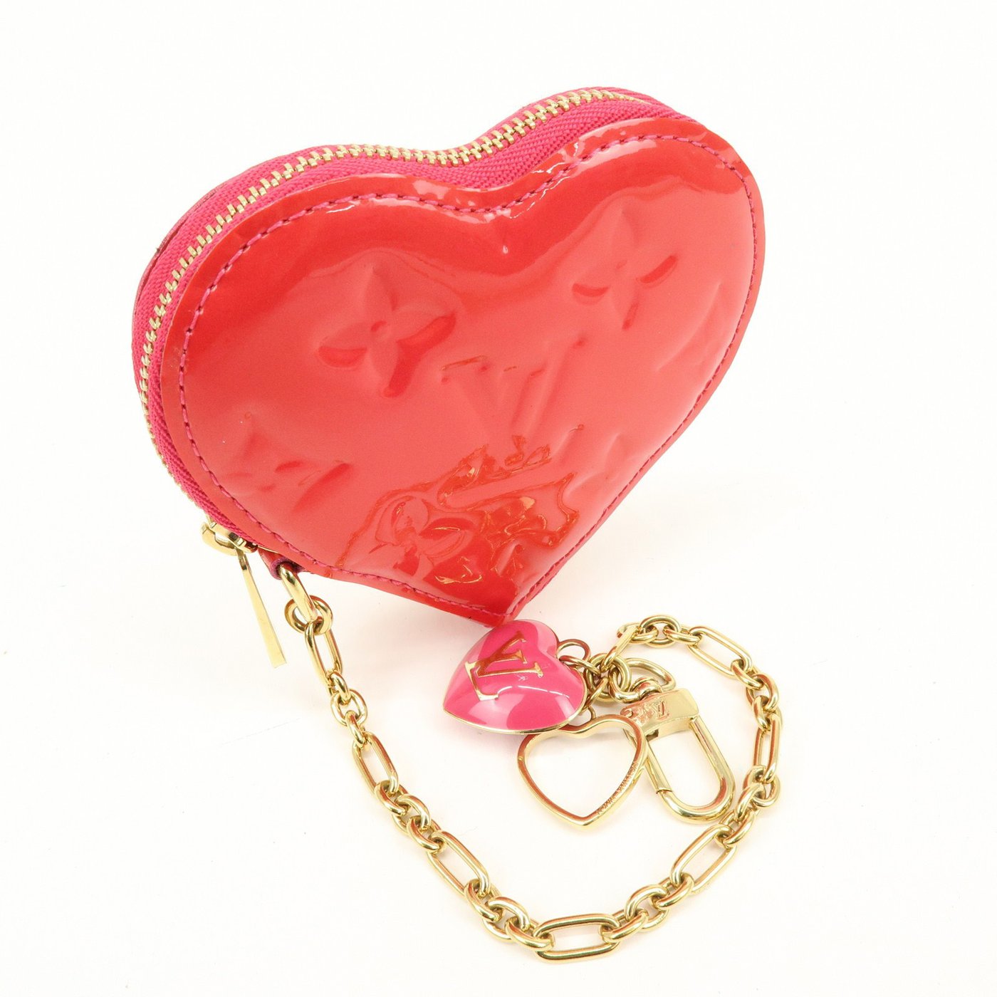 Louis Vuitton Heart Coin Purse Monogram Vernis