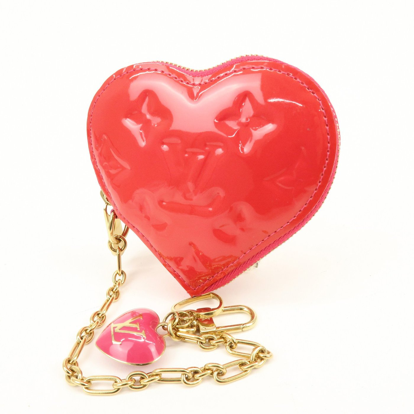 Louis Vuitton Heart Coin Purse Monogram Vernis