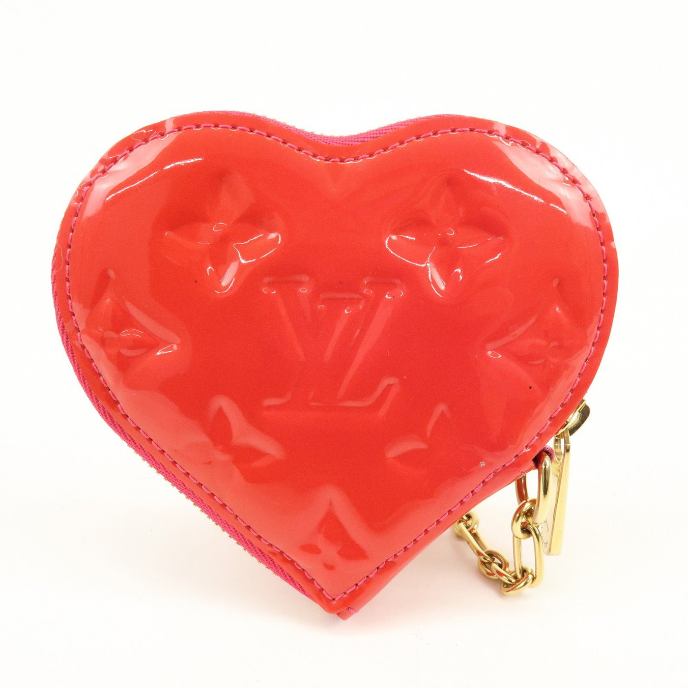 Louis Vuitton Heart Coin Purse Monogram Vernis