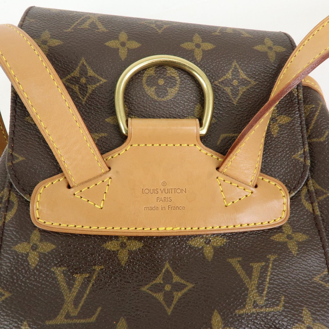 Louis Vuitton Vintage Montsouris Monogram Canvas MM